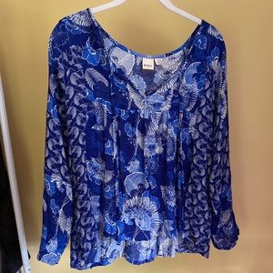 Roxy floral long sleeve top